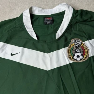 Nike Mexico Soccer Football Jersey Adult XL Green Dri-Fit Vintage - Picture 1 of 7