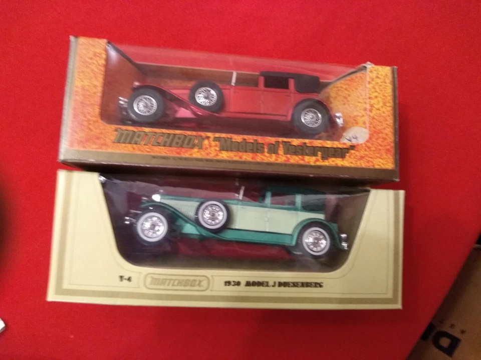 Two Matchbox Models of Yesteryear Y-4 Duesenbergs - Image 1 of 1