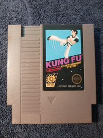 Kung Fu Black Box 1980s Authentic Vintage Nintendo Nes GameCartridge WORKING!!!