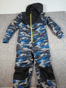 686 Boys Shazam One Piece XL 10k Camo Snowboard Skiing Suit Thermal Hooded - Picture 1 of 13