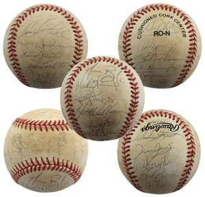 1992 Giants (29) Clark, Snyder, Beck, Black +25 Signed Onl Baseball BAS #AA03186 - Picture 1 of 8