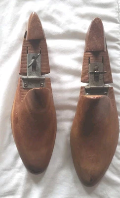 MACA MASCULINA DE MADEIRA CHIFRE DE SAPATO VINTAGE 8 B - Imagem 1 de 4