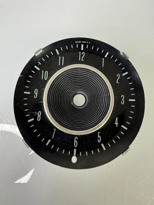 1964 Chevrolet Corvette OEM relógio mostrador somente projeto  - Imagem 1 de 4