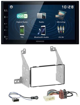 Kenwood 2DIN Bluetooth MP3 USB DAB Autoradio für Nissan Pathfinder 07-13 - Bild 1 von 4