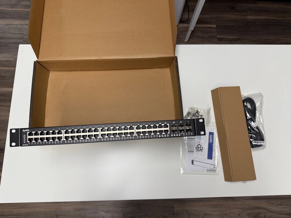 Zyxel XGS1910-48 48-Port Gigabit Switch with Bracket with 4x SFP+ Slots -Inc VAT - Image 1 of 4