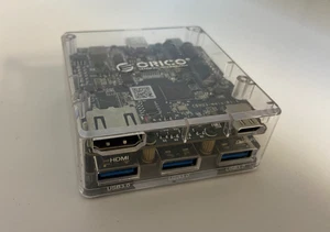 ORICO CDH3U3-CR USB-C Multi-Function Hub – Clear Case – HDMI + 3x USB 3.0 + PD - Picture 1 of 3