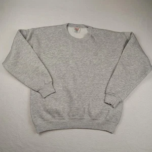 Sudadera del Equipo Olímpico de EE. UU. Para Hombre Grande Gris Cuello Redondo Bordada Hecha en EE. UU. - Imagen 1 de 8