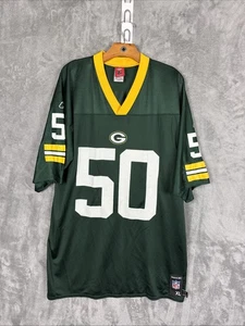Vintage Green Bay Packers AJ Hawk #50 Trikot Reebok Größe XL NFL Y2k - Bild 1 von 9