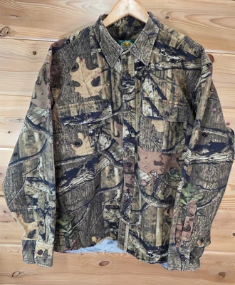 Cabelas Chamois Shirt Men XL Realtree Hunting Camo Heavy Break Up Infinity - Image 1 of 4