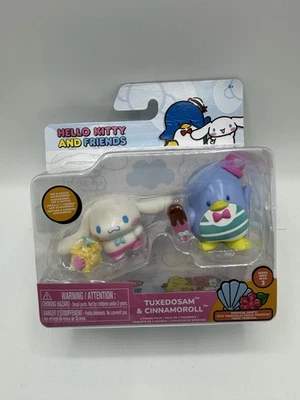 Jazwares Hello Kitty Friends Tropical Party Serie 3 Esmoquin y Cinnamoroll Foto 1 de 4