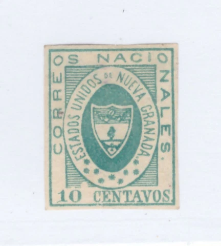 Colombia Scott#16 10c MH Scott=$1250 Cover