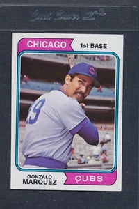 1974 Topps #422 Gonzalo Marquez Cubs quasi nuovo/MT *2376 - Foto 1 di 1