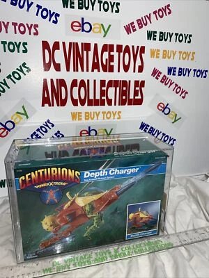Centurions Power Xtreme 1986: cargador de profundidad de Kenner sin usar, en caja sellada, ¡impresionante AFA 95! Como nuevo Foto 1 de 4