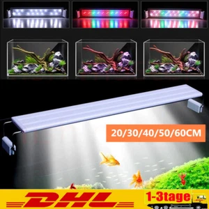 RGB LED Aquarium Beleuchtung Abdeckung Lampe&Vollspektrum Aufsetzleuchte Licht- - Bild 1 von 16