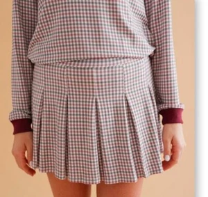 Samantha Parkington X Posh Peanut Little Girls French Terry Pleated Skort 3-4T N - Picture 1 of 1