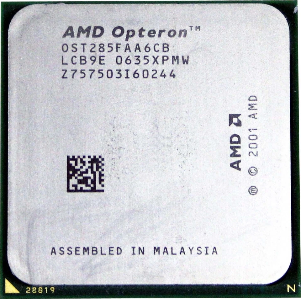 Processore AMD  Dual-Core Opteron 285  2,6GHz LCB9E CPU ac. - Immagine 1 di 1