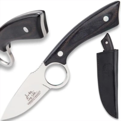 Gil Hibben Legacy Skinning Knife with Sheath | 5Cr15 Stainless Steel Blade | 8" - Image 1 of 4