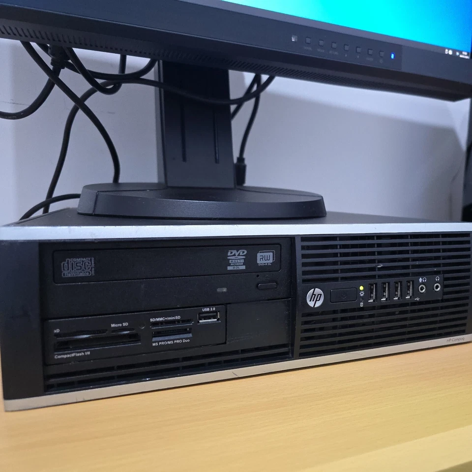 HP Compaq Pro 6300 SFF Core i7 2600k  14GB 2TB Win 10 Pro Computer. Highest Spec - Image 1 of 4