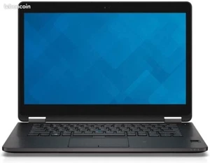 pc portable ultrabook Dell E7470 14" HD i5-6300U 3ghz 8Go 256Go SSD W10 Pro - Photo 1/1