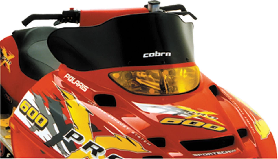 Parabrisas Cobra 8,5" negro para chasis Polaris Edge 1999-2010 Foto 1 de 1