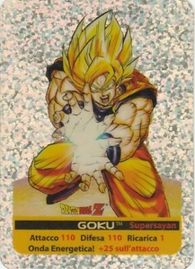 Lamincards Dragon Ball Z Edibas Serie Platino GOKU N P11 Platino - Foto 1 di 2