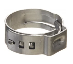 Oetiker 15.7mm Stainless Steel Stepless Ear Clamps 015.7-706R Pack Of 25 - Bild 1 von 1