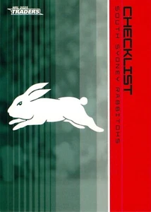 2025 South Sydney Rabbitohs NRL TLA Traders Card - Club Logo - Picture 1 of 3