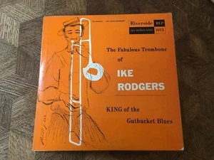 IKE RODGERS - The Fabulous Trombone ~ RIVERSIDE 10" 1013 {nm orig} w/Sykes RARE - Picture 1 of 5