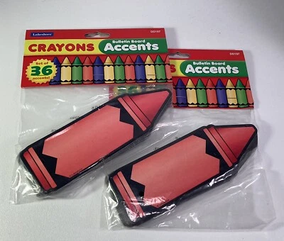 Учитель класса карандаши 36 шт. доска объявлений акценты 2 упаковки (всего 72) новый в коробке - Изображение 1 из 2