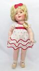 Vintage 1934 Composition 20" Shirley Temple Doll ~ NRA Tagged Dress