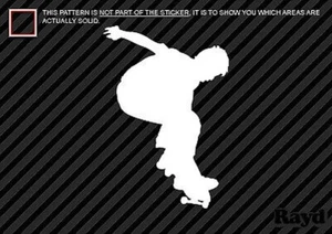 (2) Ollie Skateboard Autocollant Décalque Patinage Skate - Picture 1 of 1