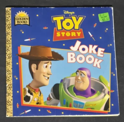 LIBRO DORADO - TOY STORY DE DISNEY - LIBRO DE BROMAS - WOODY - BUZZ LIGHTYEAR Foto 1 de 3