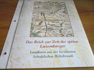 Historia alemana en mapas históricos 1400 Imperio entre los últimos luxemburgueses - Imagen 1 de 3