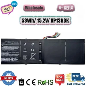 AP13B3K AP13B8K Battery For Acer Aspire M5-583P Series M5-583P-6637 M5-583P-6423 - Picture 1 of 11