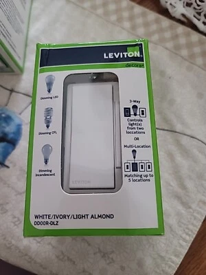 Leviton Auxiliary Switch for Digital/Decora Dimmer Remote: DD00R-DLZ (Bx470) - Image 1 of 4