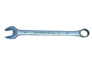 PROTO Black Chrome Combo Reversible Ratcheting Wrench 7/8" Anti-Slip Design 1228 - Picture 1 of 9