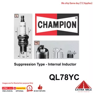 Champion QL78YC SPARK PLUG - COPPER (938M) GP3 - Picture 1 of 5