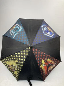 2011 Power Rangers Samurai 28 Inch Children's Umbrella Blue Red Yellow & Green - Picture 1 of 12