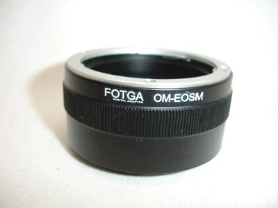 FOTGA Adapter Ring for OLYMPUS OM Mount lens for Canon EF-M EOSM M2 M3 M5 M6 - Image 1 of 4