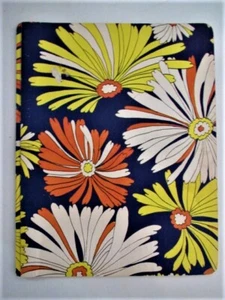 Vintage 1960's 70's FOLDERAMA Westab School Folder Hippie Flowers Used 3 Hole - Picture 1 of 4