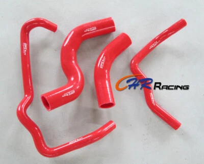 RED Silicone Radiator Hose For Toyota HILUX 3.0L KZN165R Turbo Diesel 1999-2005 - image 1 of 4