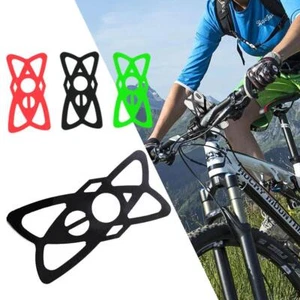 Universal Phone Holder Bike Motorcycle Phone Silicone Mount Elastic P5D3 - Zdjęcie 1 z 13