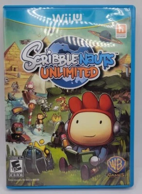 Scribblenauts Unlimited (Nintendo Wii U, 2012) con Inst Book en muy buen estado.  Foto 1 de 4