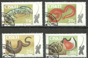 Ciskei - Juego de señuelos estampados 1984 Mi. 57-60 - Imagen 1 de 1