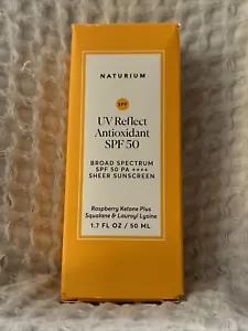 Naturium protezione solare UV ad ampio spettro - SPF 50 - 1,7 fl oz - cura della pelle bellezza donna - Foto 1 di 4