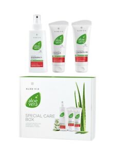 LR Aloe Vera SOS-Box Emergency Spray,  Gelkonzentrat, Propolis Creme Neu & OVP