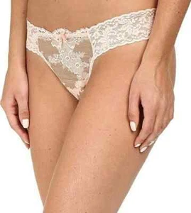 Hanky Panky L99701 Truly Decadent Diamond Thong Champagne Women's One Size - Picture 1 of 2