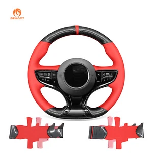 MEWANT Handstich PU Kohlefaser Kunstleder Lenkradbezug für BYD Seal 2022-2024 - Bild 1 von 9