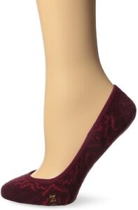 Pendleton Women's 186554 Sunset Cross Maroon Liner Socks Size M