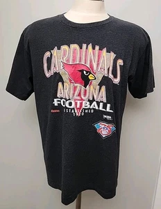 VINTAGE Arizona Cardinals Trench Ultra 1994 NFL Single Stitch T-Shirt Size XL - Bild 1 von 16